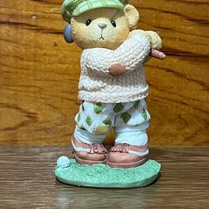 Cherished Teddies Arnold “You Putt me in a great mood” figurine